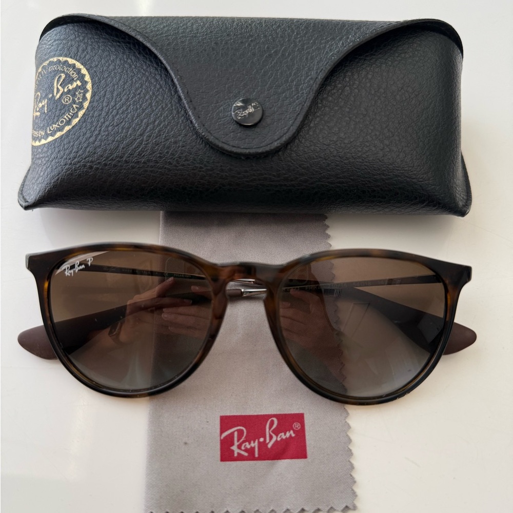 Ray-Ban Erika Polarized Tortoise Sunglasses